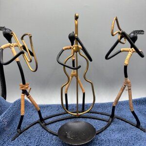 Vintage Metal Sticks Figurines Candler Holder
